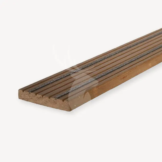 Bankirai vlonderplank met woodgrip | 2,1x14,5 cm | 395 cm Laatste Versie