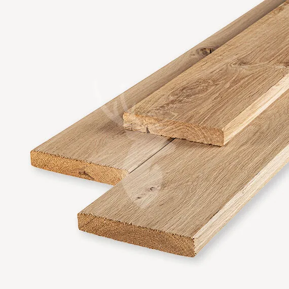 Eiken vlonderplank gedroogd geschaafd | 2,4x14 | 200 cm Koopje