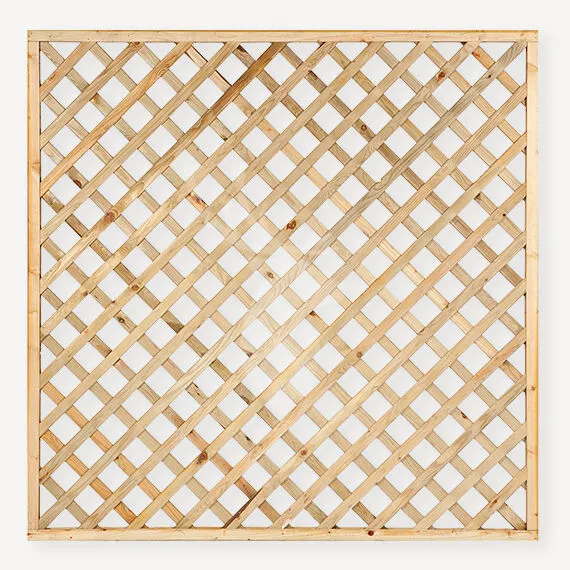 Trellis met kader | recht diagonaal | grenen | 180x90 cm Express Levering