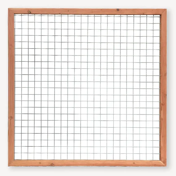 Gaaspaneel met kader | douglas gesch. | 5x7 cm | 180x180 cm Fabrieksprijs