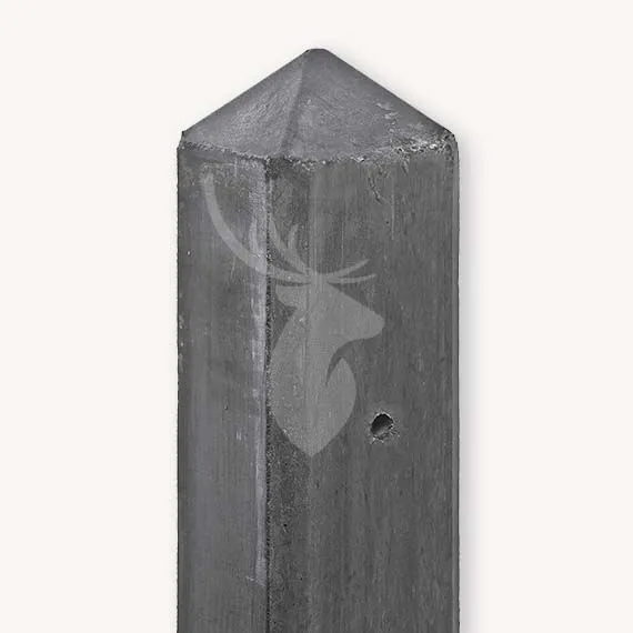 Betonpaal antra diamantk. | 10x10 | 280 cm | kabeldoorvoer Koop Vandaag