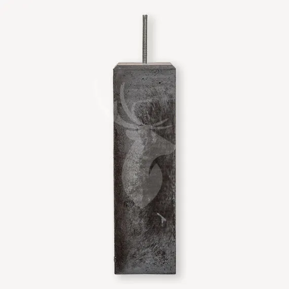 Betonpoer facetrand | M16 | 12x12 cm Lage Prijs