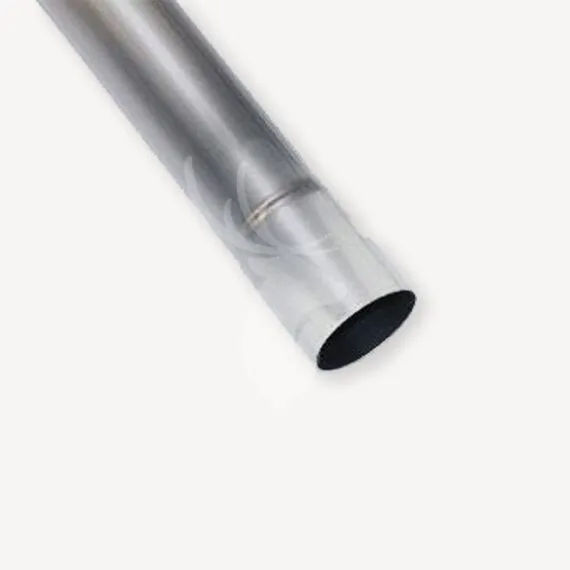 Laatste Versie Zink HWA buis | 8 cm doorsn. | lengte 300 cm