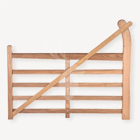 Engelse poort | eiken | 110x210 cm Fabrieksprijs