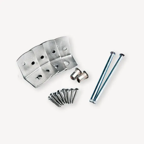 Exclusieve Aanbieding Bevestigingsset voor betonpalen 8,5x8,5 cm | RVS