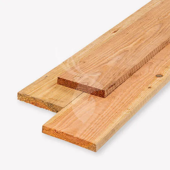 Express Levering Douglas plank | blank bandgezaagd | 2,1x15 cm | 400 cm