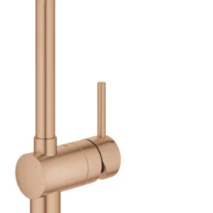 Keukenmengkraan GROHE Minta L-Uitloop Warm Sunset Geborsteld Merkproduct