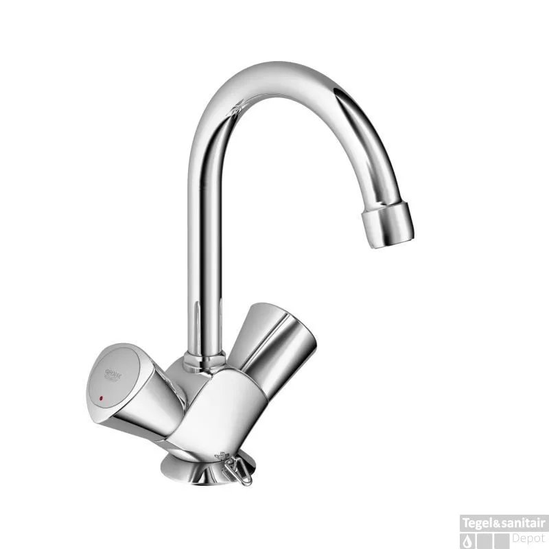 GROHE Costa-s Wastafelkraan Met Ketting Chroom Aanbieding