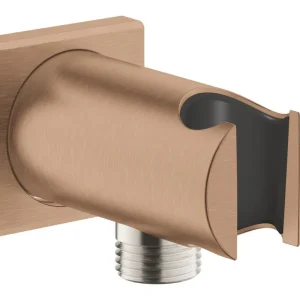 Beperkt Aanbod Wandaansluitbocht GROHE Rainshower Met Houder Vierkant, Warm Sunset Geborsteld