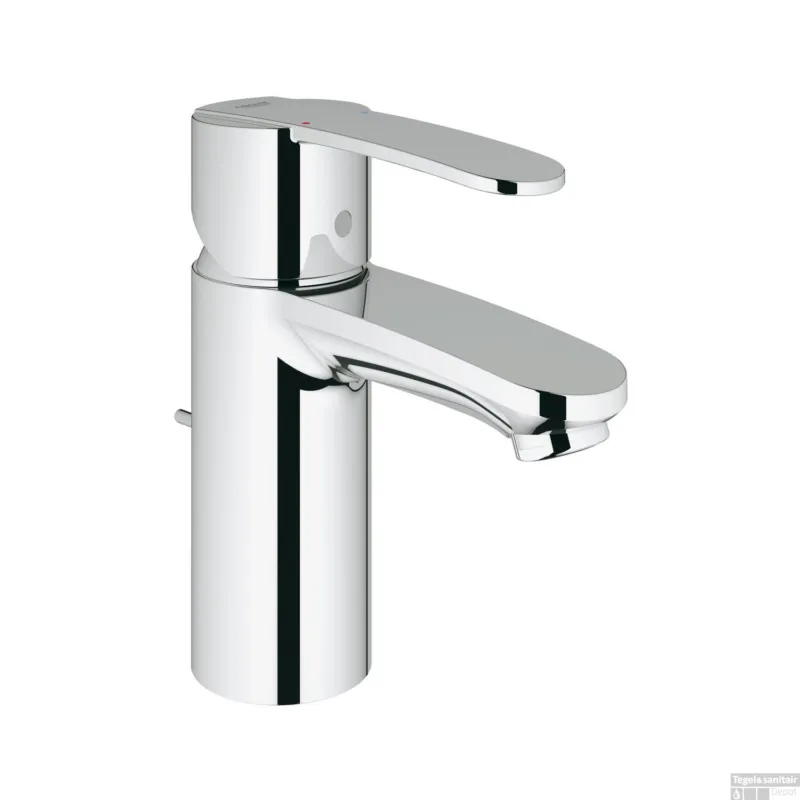 Wastafelkraan GROHE Wave Cosmopolitan S-size met Waste Chroom Koopje