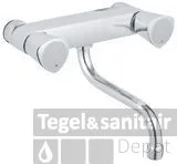 GROHE Costa-s Wand Keukenkraan Met Onderuitloop Chroom Snelle Levering