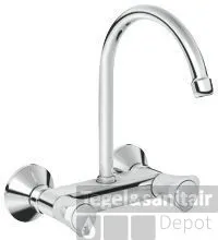 Gratis Retour GROHE Costa-l Keukenkraan Met Rosetten Chroom