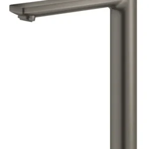 Opzetwastafelmengkraan GROHE Lineare New Xl-Size Gladde Body Hard Graphite Geborsteld Laatste Kans