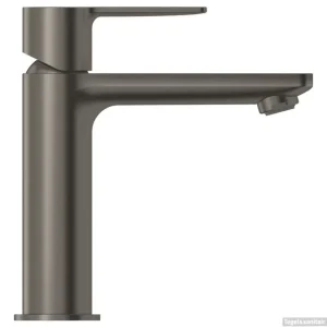 Wastafelmengkraan GROHE Lineare New S-Size Push Open Hard Graphite Geborsteld Laatste Kans