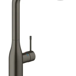 Actieprijs Keukenmengkraan GROHE Essence New L-Uitloop Uittrekbare Dual Spray Hard Graphite Geborsteld