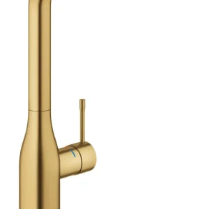 Alleen Vandaag Keukenmengkraan GROHE Essence New L-Uitloop Uittrekbare Dual Spray Cool Sunrise Geborsteld