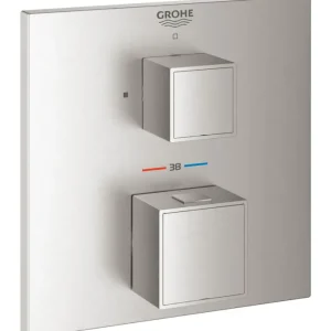 Meest Verkocht Opbouwdeel GROHE Grohtherm Cube Zonder Omstel Supersteel