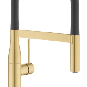 Keukenmengkraan GROHE Essence New Professionele Spray Cool Sunrise Geborsteld Dagaanbieding