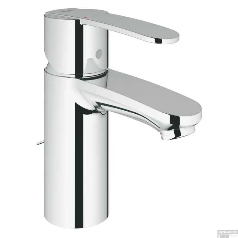 Wastafelkraan GROHE Wave Cosmopolitan S-size met Ketting Chroom Koopje