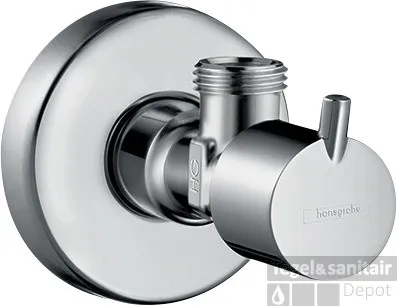 Flitsaanbieding Hansgrohe Hoekstopkraan S met G 3/8 aansluiting, chroom