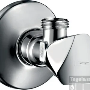Lage Prijs Hansgrohe Hoekstopkraan E met G 3/8 aansluiting, chroom