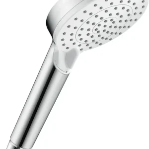 Hansgrohe Crometta handdouche Vario EcoSmart+, wit/chroom Gereduceerde Prijs