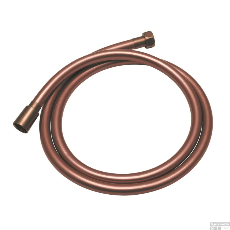 Doucheslang Qisani Flow anti-twist 150 cm Geborsteld Copper Express Levering