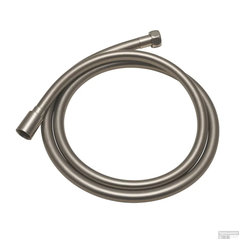 Populair Doucheslang Qisani Flow anti-twist 150 cm Geborsteld RVS