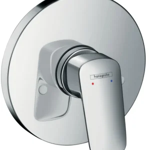 Hansgrohe Logis ééngreeps douchemengkraan afbouwdeel, chroom Op = Op