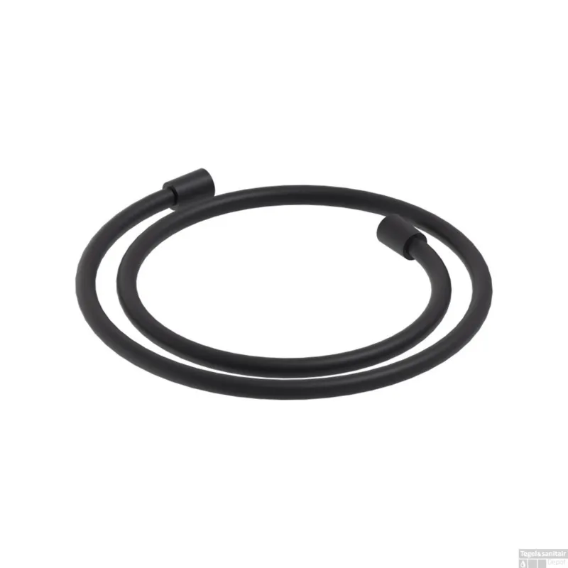 Doucheslang MAY Smooth 125 cm Mat Zwart PED Gratis Retour