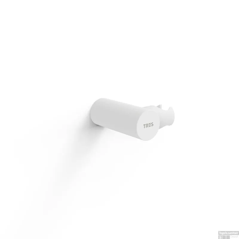 Handdouchehouder Tres Rond Ø 3.4x6.4x9.1 cm Mat Wit Favoriet