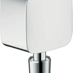 Hansgrohe FixFit muuraansluitbocht met terugslagklep en kogelgewricht, chroom Korting