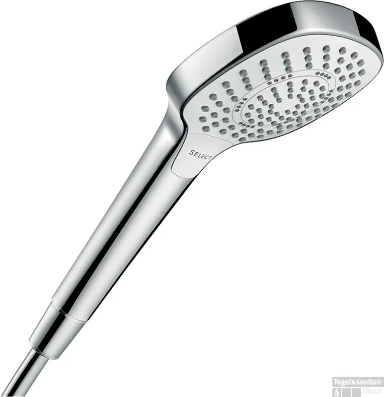 Hansgrohe Croma Select E handdouche 110 multi EcoSmart, wit/chroom Nu Kopen