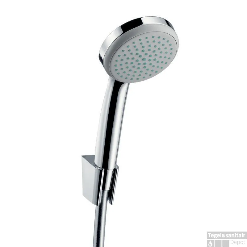 Hete Deal Hansgrohe Croma 100 1jet Handdouche Met Porter S Badset 160 Cm. Chroom
