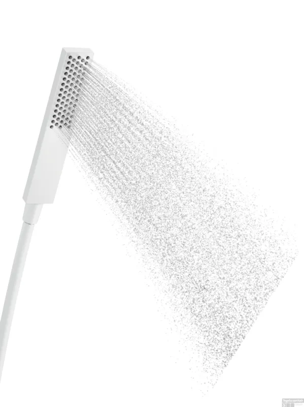 Hansgrohe Pulsify E staafhanddouche 100 1jet EcoSmart, mat wit Goedkoop