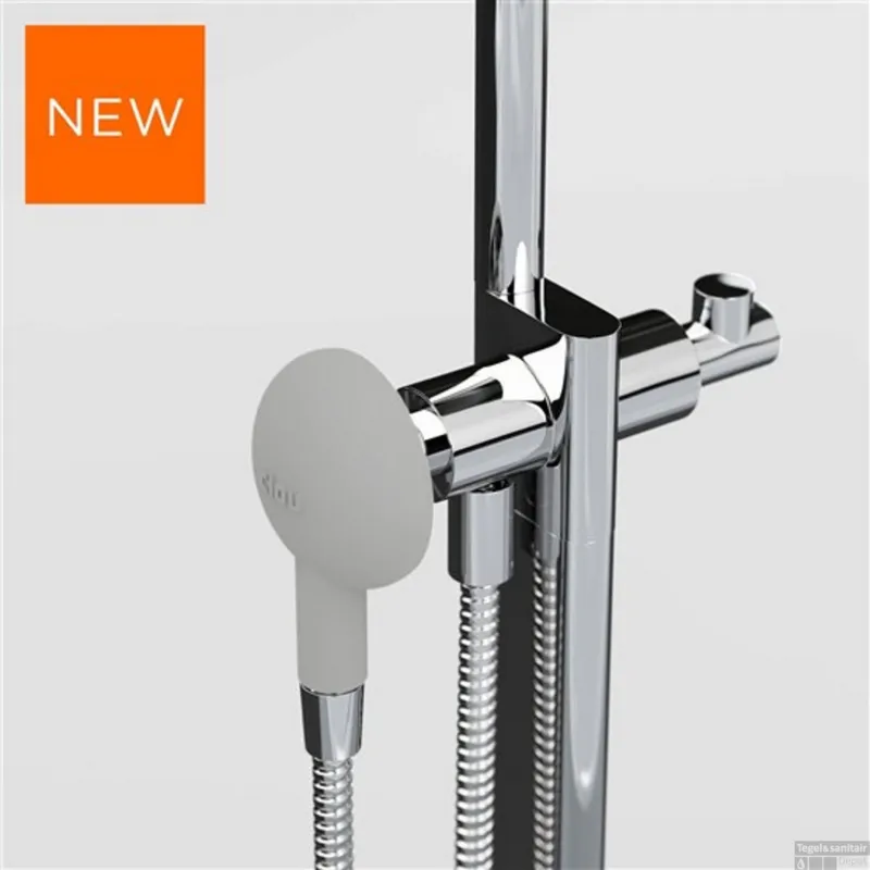 Clou Kaldur Handdouche Universeel 1/2 Aansluiting Soft-touch Grijs Meest Verkocht