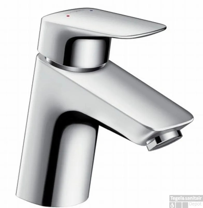 Hansgrohe Logis Coolstart Wastafelkraan 70 Met Waste Chroom Goedkoop