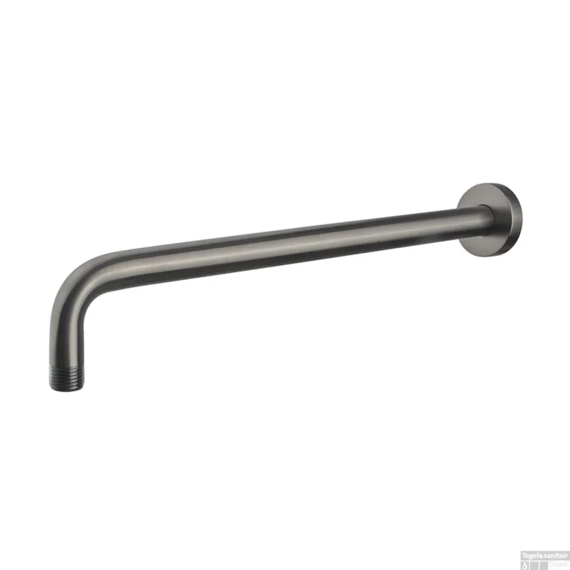 Tijdelijk Beschikbaar Douche-Arm Wiesbaden Rond Muurbevestiging 45 cm Gunmetal