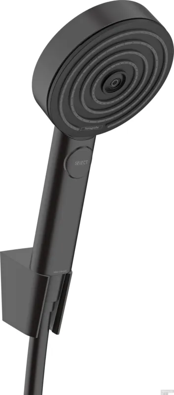 Koop Online Hansgrohe Pulsify Select S doucheset 105 3jet Relaxation EcoSmart met doucheslang 125 cm, mat zwart