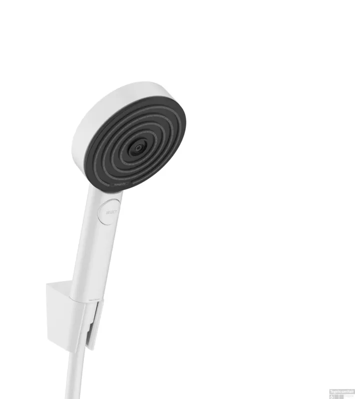 Hansgrohe Pulsify Select S doucheset 105 3jet Relaxation EcoSmart met doucheslang 125 cm, mat wit Dagaanbieding