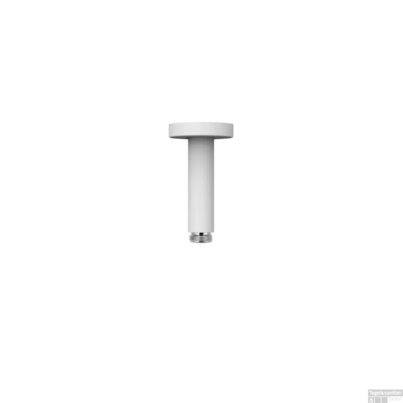 Plafondarm Tres 10 cm Rond Mat Wit Uitverkoop