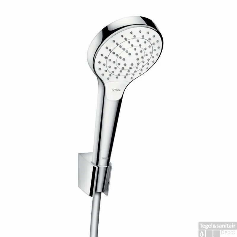 Direct Verzonden Hansgrohe Croma Select S Vario Porter S Doucheslang 125 Cm. Chroom