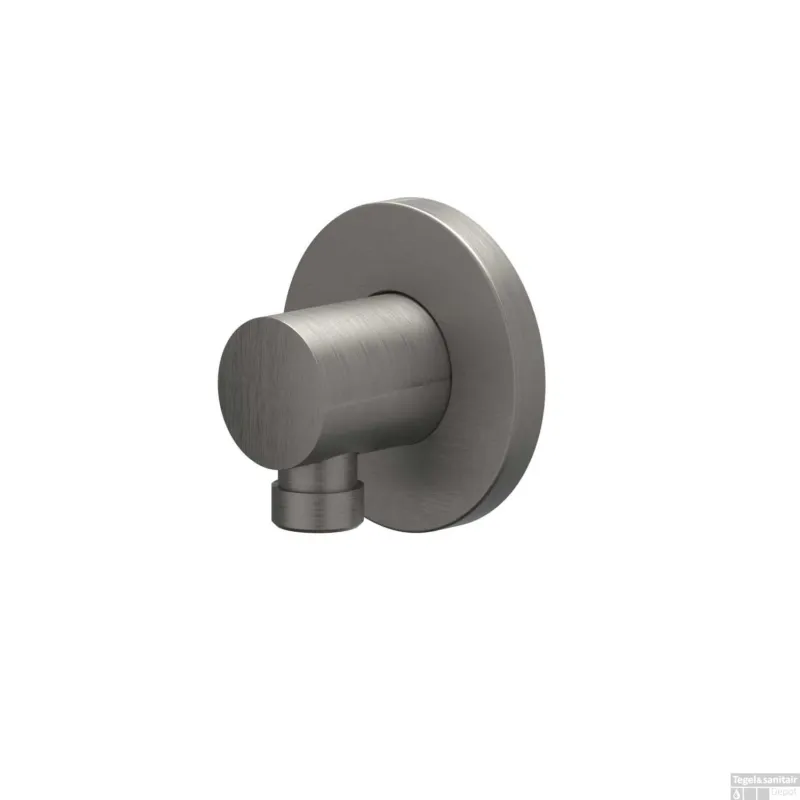 Direct Verzonden Wanduitlaat IVY 1/2 Geborsteld Metal Black PVD