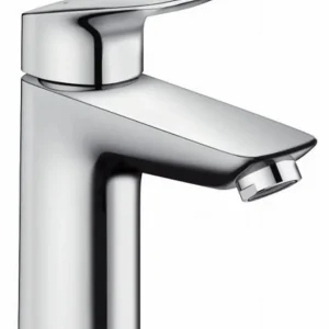 Op = Op Hansgrohe Logis Wastafelkraan 100 Met Waste Chroom