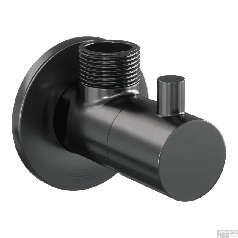 Hoekstopkraan Brauer Gunmetal Edition Compleet Met Slang Gunmetal Geborsteld PVD Actieprijs