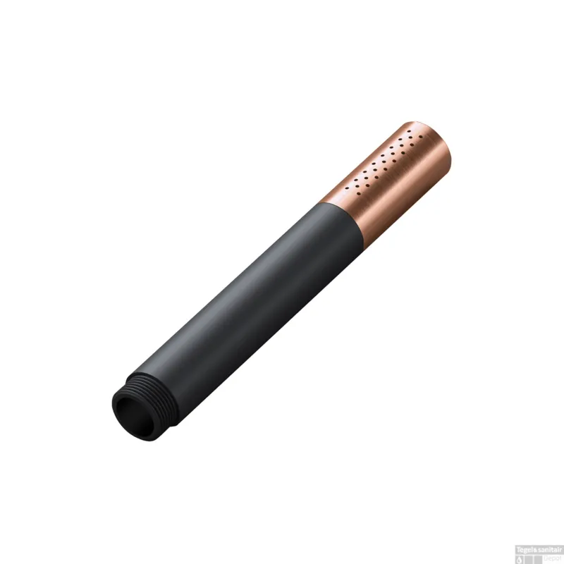 Premium Handdouche Hotbath Cobber Staafmodel 1/2" Geborsteld Koper Living Colours