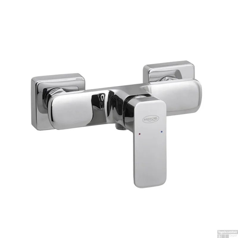 Opbouw Douchekraan Sapho Factor Mengkraan 1-hendel 21.5x11.8 cm Chroom Beperkt Aanbod