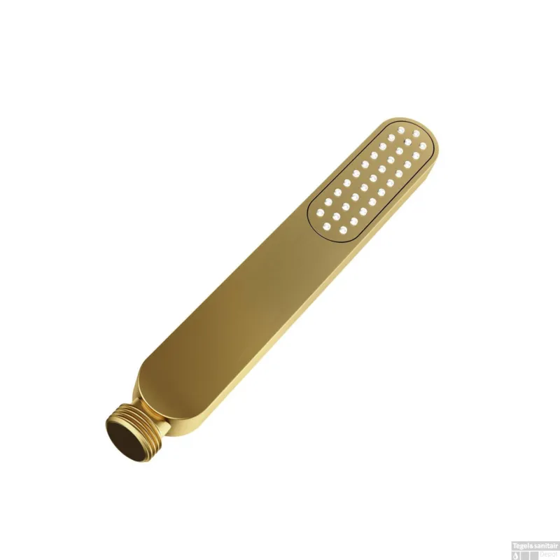 Aanbieding Handdouche Hotbath Gal Geborsteld Messing PVD