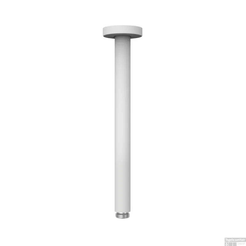 Plafondarm Tres 28 cm Rond Mat Wit Gereduceerde Prijs