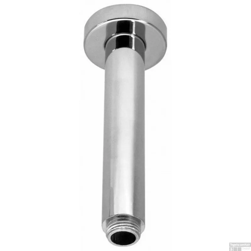 Bestseller Plafonduitloop Hotbath Mate 15 cm Rond Geborsteld Nikkel